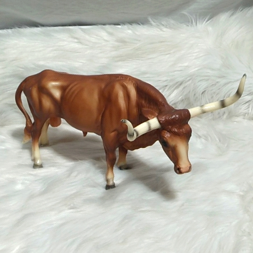 FLASH SALE! RARE! Breyer Texas Longhorn 1960's Bull Model 75
